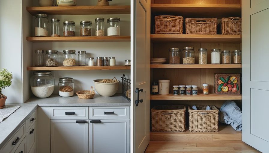 This pantry plan looks neat on paper, but will it actually work for a family that cooks every night?
