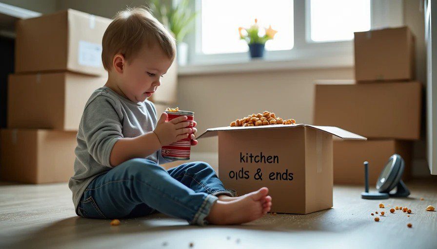 What part of moving into your first house with a baby hit harder than you expected?