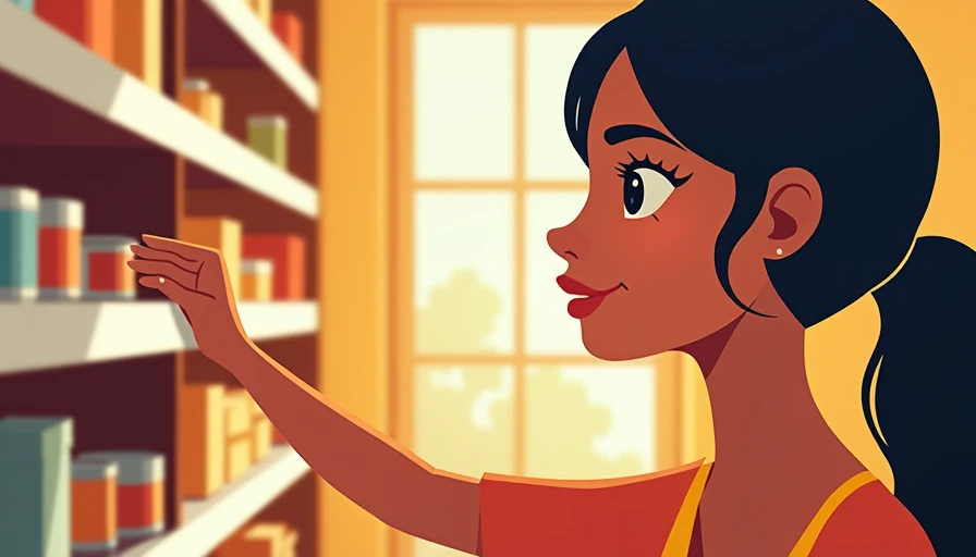 Visual context for kitchen pantry pantry