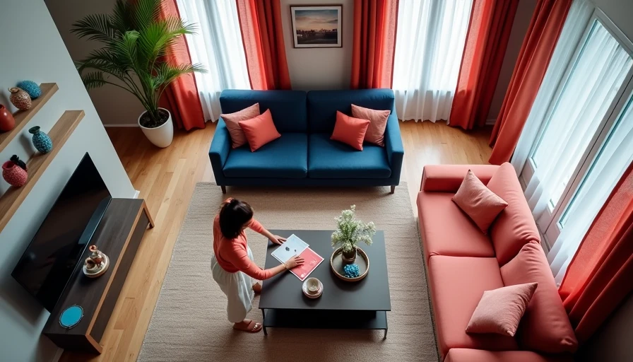 Visual context for home decor design interior