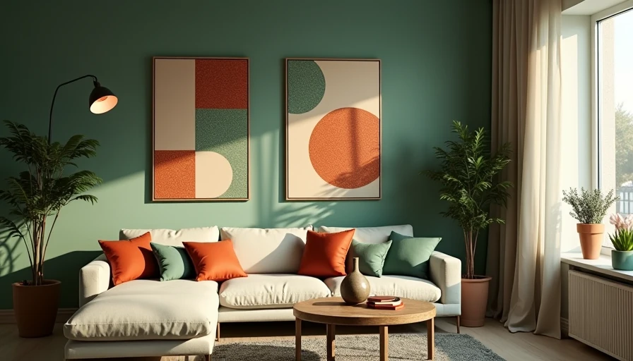 Visual context for wall decor ideas for living room