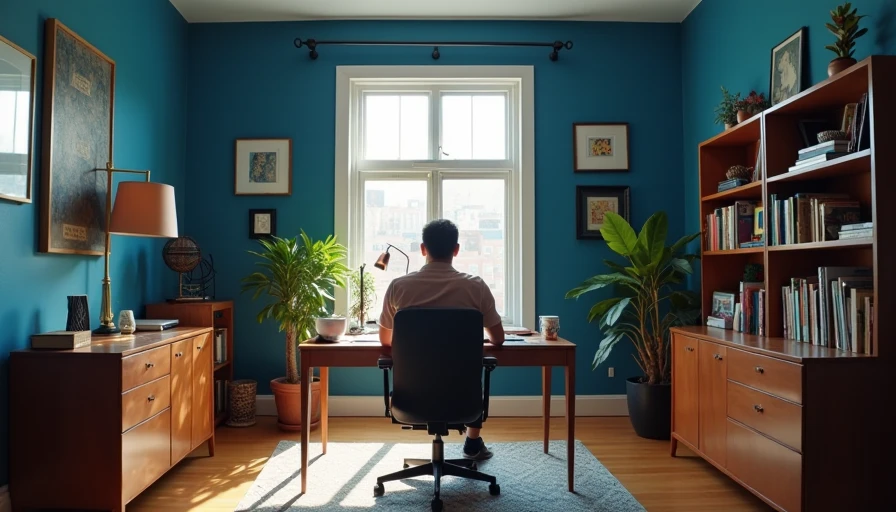Visual context for furniture home office furniture