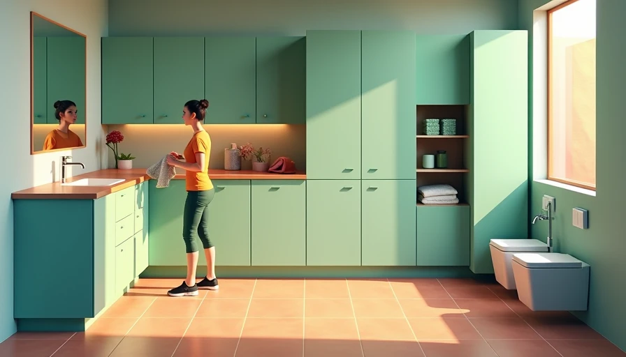 Visual context for ideas for bathroom cupboards