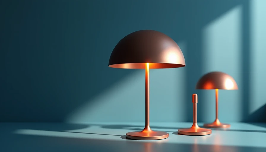 Visual context for rooms with lamps