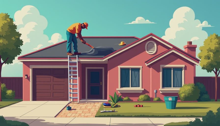 Illustration for are tar and gravel roofs still used