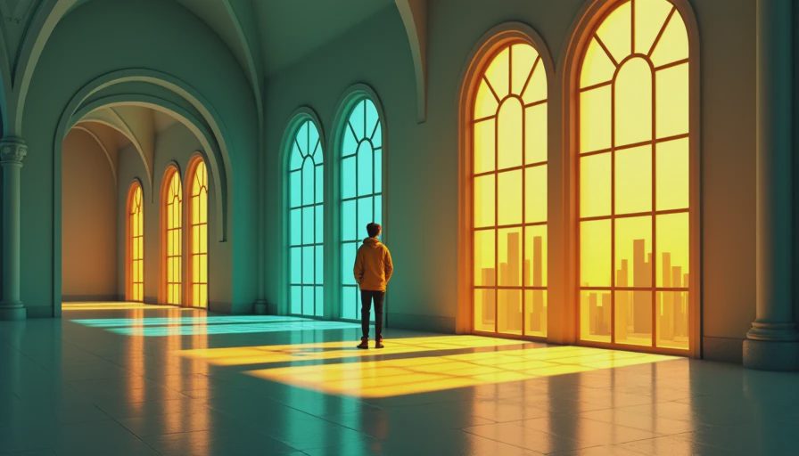 Visual context for stained glass windows stained glass