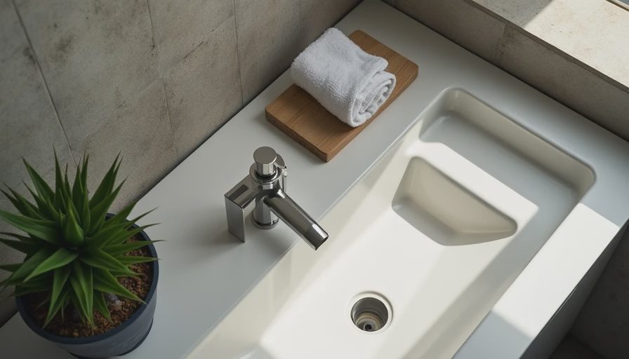 Visual context for small bathroom ideas